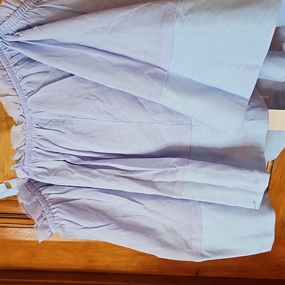 Mustard Seed Blueish Lavender Top Lg - Picture 6 of 6